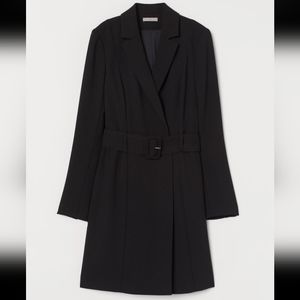 H&M Jacket Dress - Black - 6